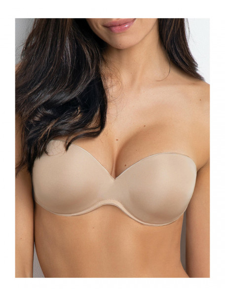 Σουτιέν strapless με τιράντα σιλικόνης στην πλάτη SIELEI