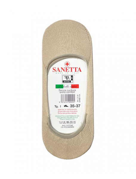 Κάλτσα unisex σουμπά SANETTA μονόχρωμη