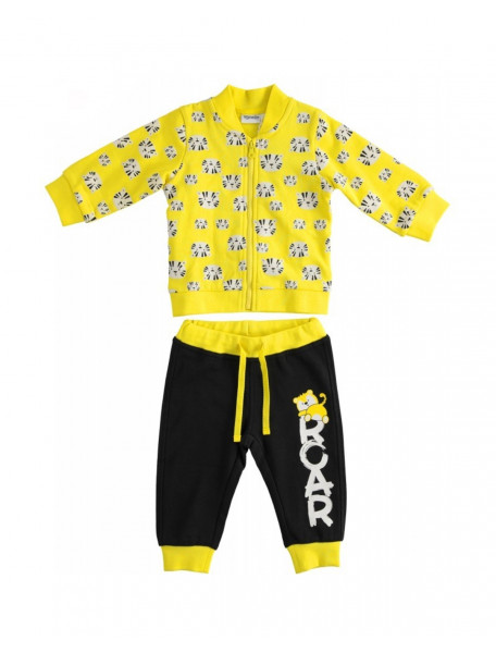 Φόρμα φούτερ αγόρι bebe dodipetto 23208-00 κίτρινο