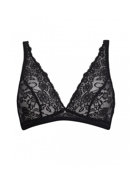 BRALETTE μαύρο με δαντέλα SIELEI