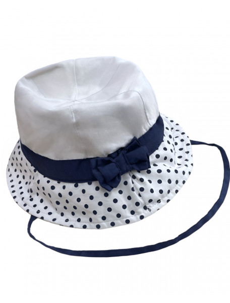 Καπέλο πουά για κορίτσι τύπου bucket  GRAZIELLA