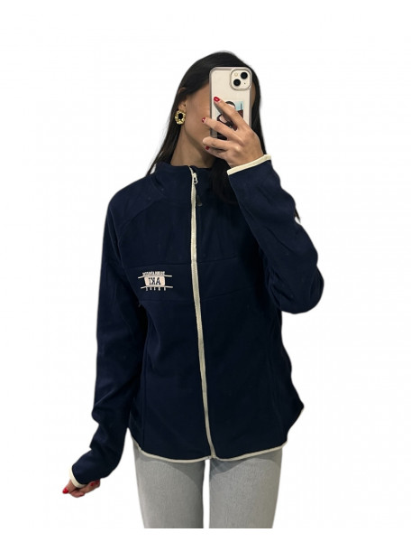 Γυναικεία μονόχρωμη ζακέτα fleece  AKI  