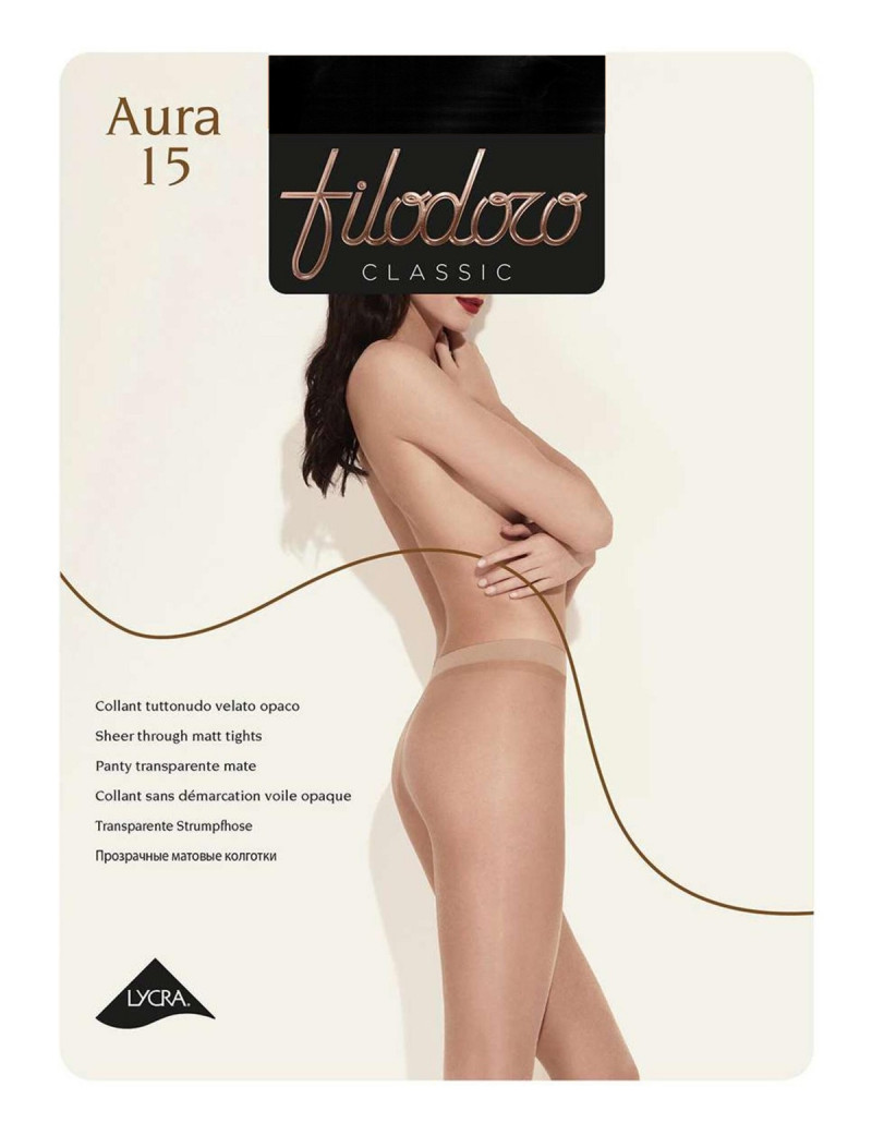 Καλσόν lycra FILODORO AURA 15den 