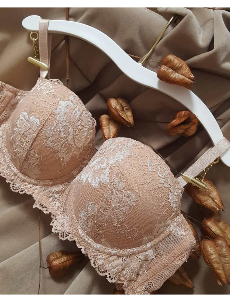 Σουτιέν στράπλες με δαντέλα LORMAR DELUXE