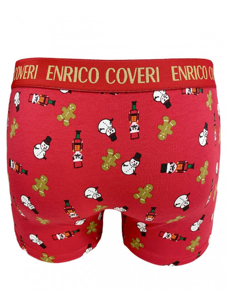 Boxer ανδρικό χριστουγεννιάτικο ENRICO COVERI EB1238