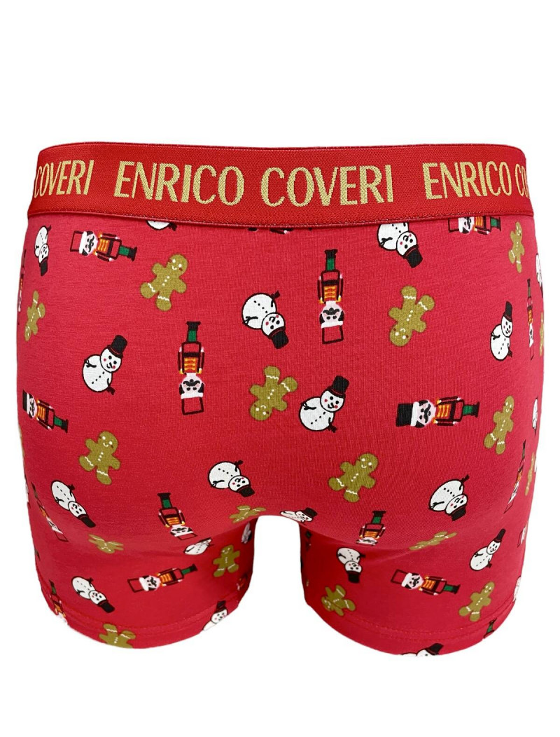 Boxer ανδρικό χριστουγεννιάτικο ENRICO COVERI EB1238