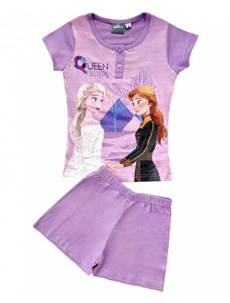 Πιτζάμα κορίτσι κοντό μανίκι Frozen