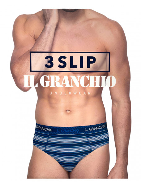 3άδα slip ανδρικά IL GRANCHIO