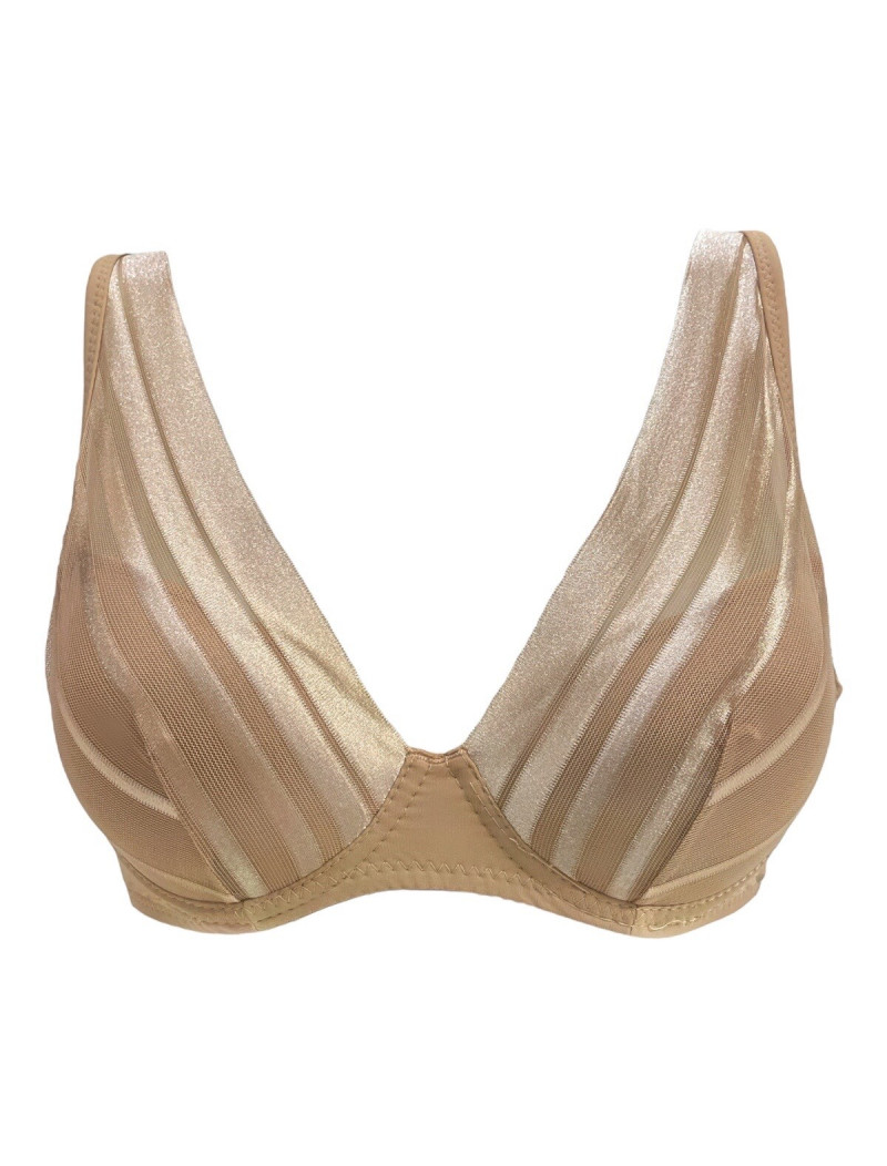 Σουτιέν bralette με τούλι ύφασμα και μπανέλα LOVE AND BRA JOY