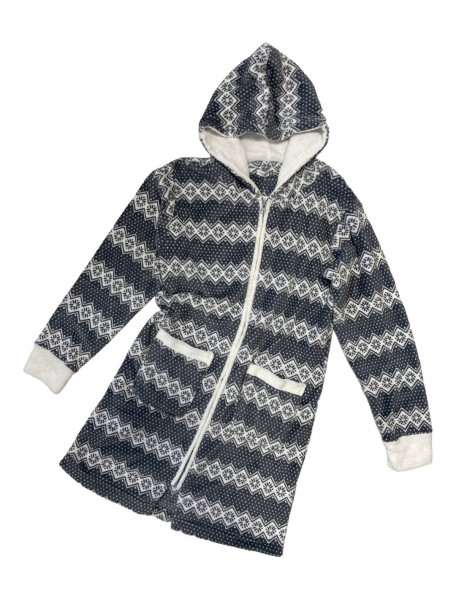 Ρόμπα γυναικεία fleece KAREL PIU KF1216VLDC