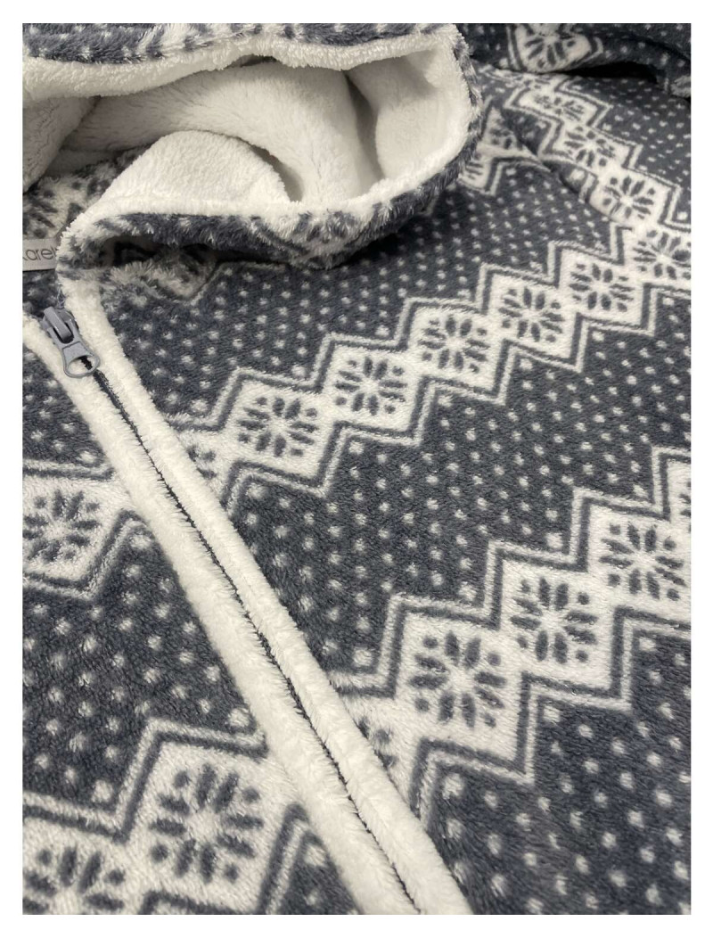 Ρόμπα γυναικεία fleece KAREL PIU KF1216VLDC