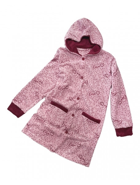 Ρόμπα γυναικεία fleece KAREL PIU KF1218VLDC