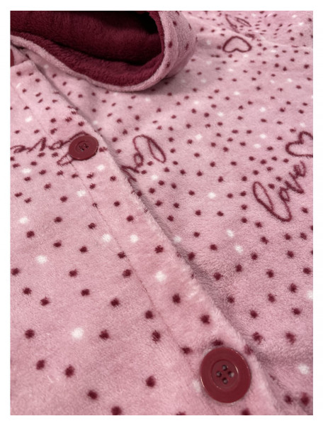 Ρόμπα γυναικεία fleece KAREL PIU KF1218VLDC