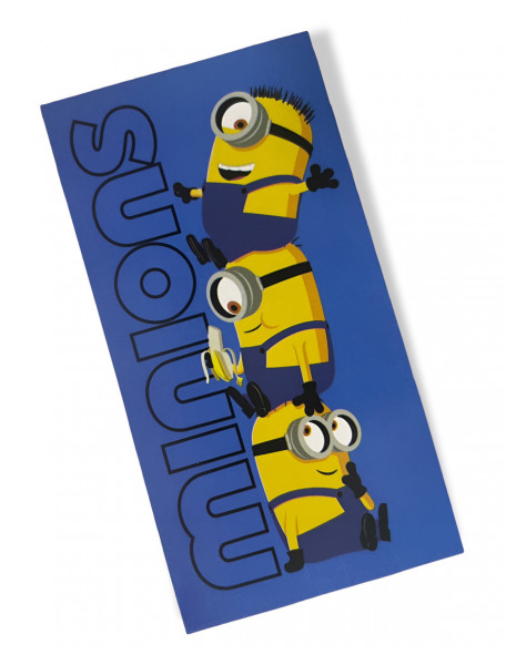 Πετσέτα θαλάσσης παιδική MINIONS