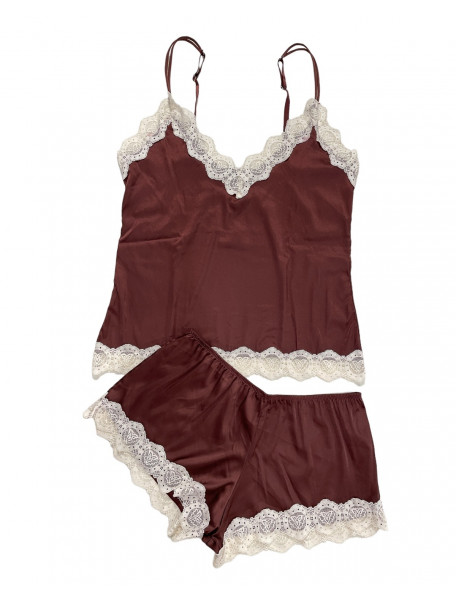 Σετ lingerie σατέν PURA P0706C