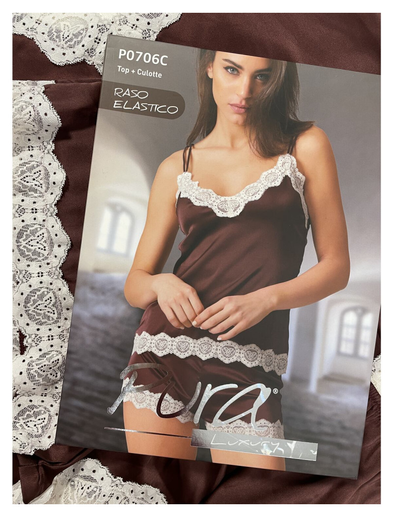 Σετ lingerie σατέν PURA P0706C