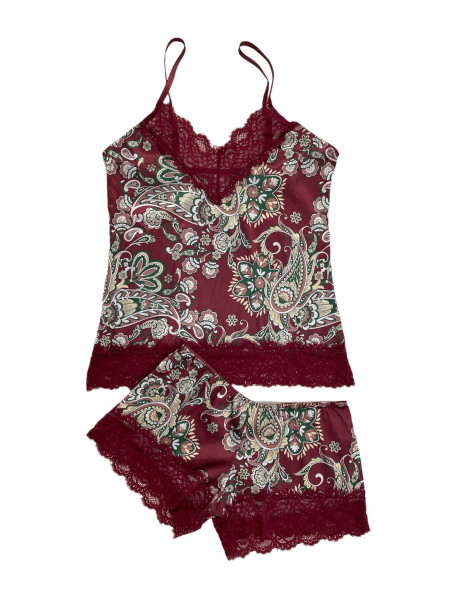 Σετ lingerie σατέν PURA P0710C
