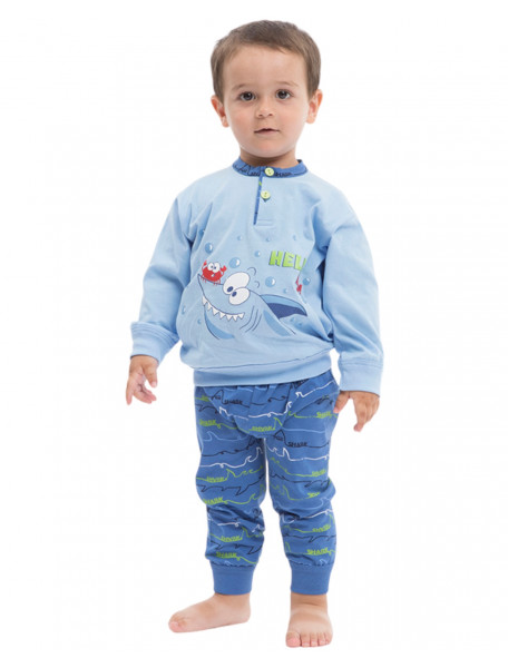 Πιτζάμα αγόρι bebe jersey με 2 κουμπιά GARY