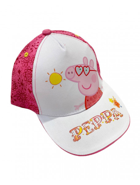 Καπέλο jockey φουξ φλοράλ Peppa