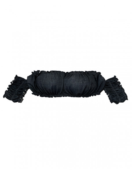 Εφηβικό μαγιό τοπ κορίτσι off shoulder βολάν Tortue