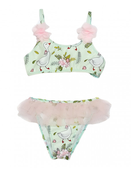 BIKINI με χήνα για κορίτσι TORTUE