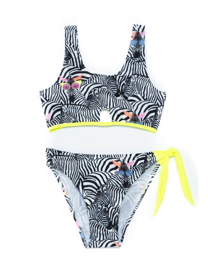 Bikini μαγιό κορίτσι TORTUE Zebra