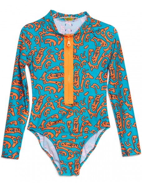 Ολόσωμο μαγιό bones surf  TORTUE 