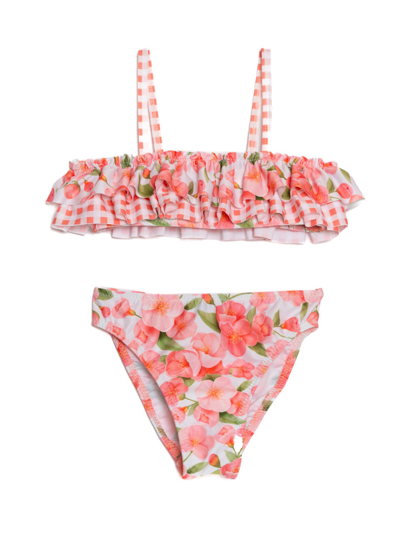 Bikini με καρό σχέδιο & αμυγδαλιές TORTUE