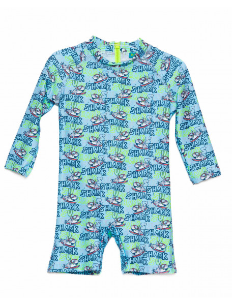 Ολόσωμο μαγιό αγόρι SHARKS TORTUE