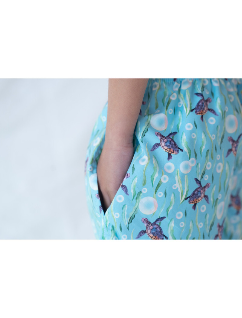 Μαγιό βερμούδα αγόρι χελωνάκια TORTUE 