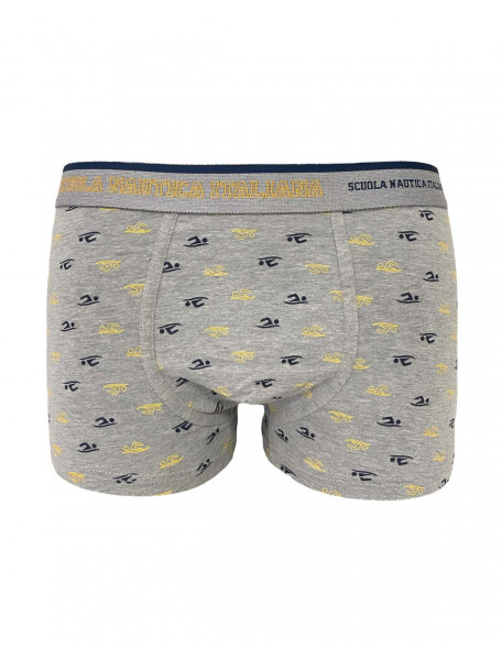 BOXER ανδρικό βαμβακερό ελαστικό κολυμβητές SCUOLA NAUTICA ITALIANA