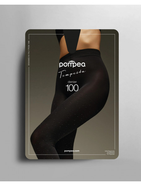 Καλσόν 100 den με σχέδιο POMPEA 