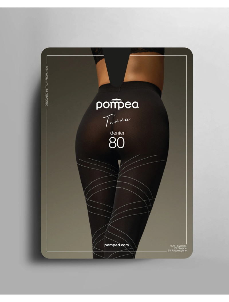 Καλσόν 80 den με σχέδιο POMPEA 