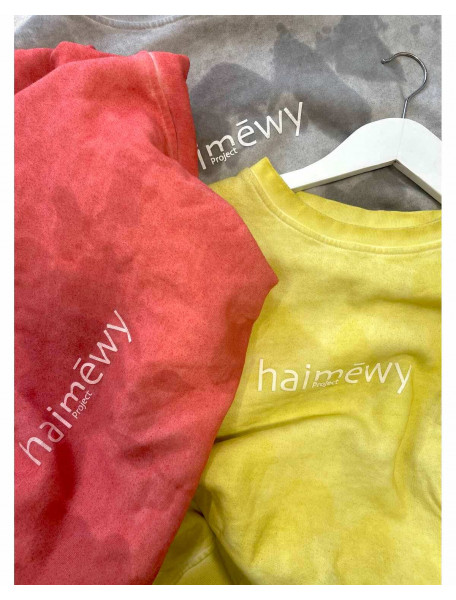 Homewear γυναικεία βαμβακερή φούτερ φόρμα haimewy