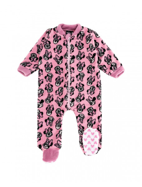 Ολόσωμη πιτζάμα fleece bebe κορίτσι  Minnie Mouse Disney